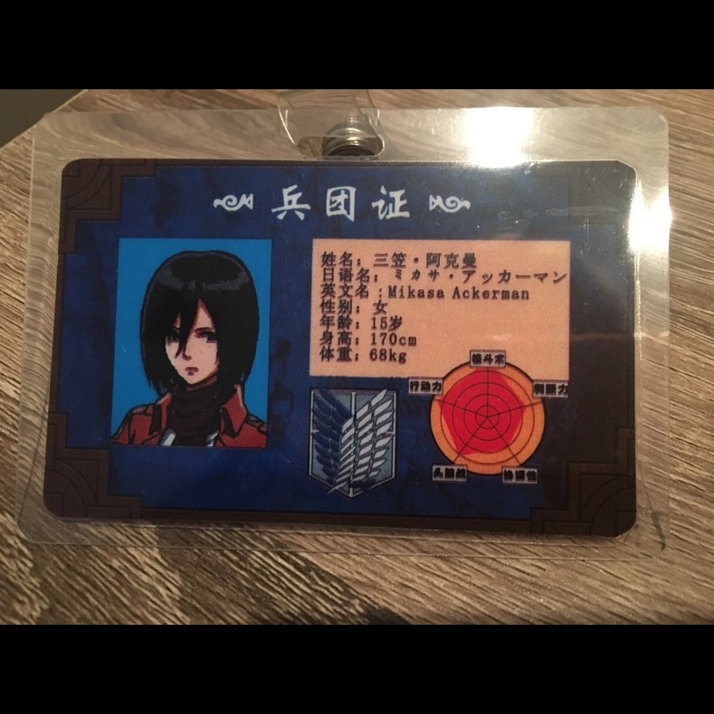 Mikasa Attack on Titan Fandom ID